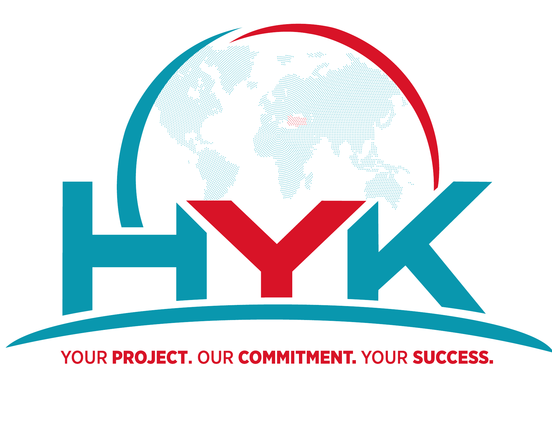 HYK tricolour corporate logo